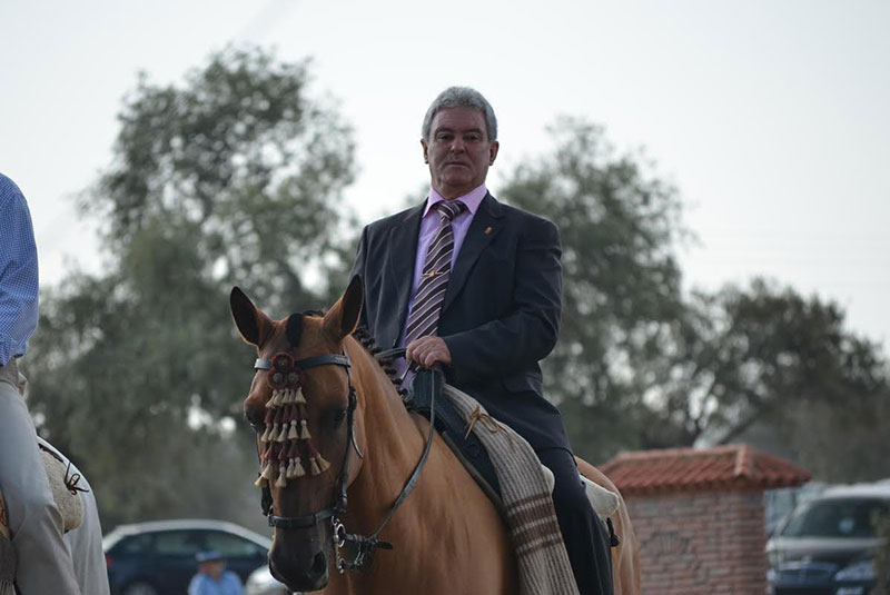 Santiago Ruiz, Mayordomo de la Virgen de Piedrasantas