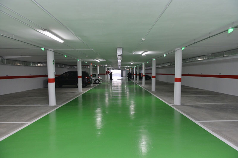 El aparcamiento subterráneo de la Avenida Villanueva de Córdoba de Pozoblanco