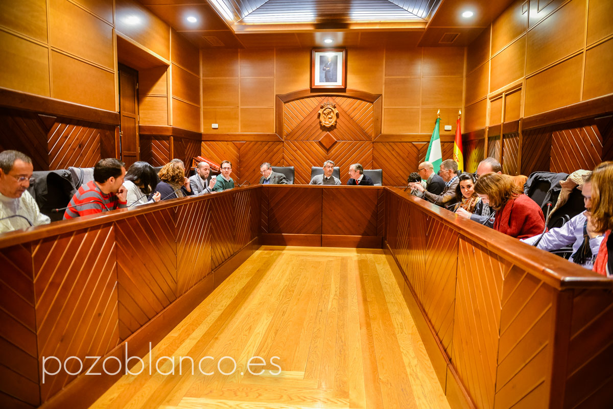 Pleno en el Ayuntamiento de Pozoblanco