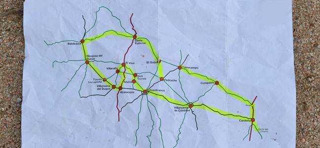 Esta mañana hemos recorrido los 17 pueblos de Los Pedroches