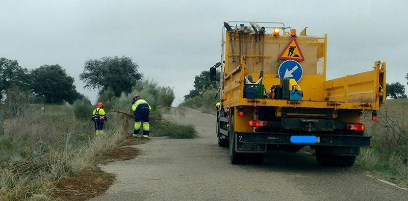 Arreglo carretera