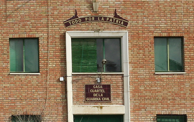 Casa cuartel de la Guardia Civil de Pedroche