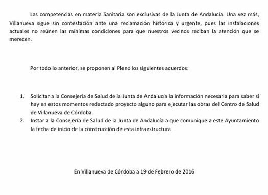 Moción PP Villanueva de Córdoba