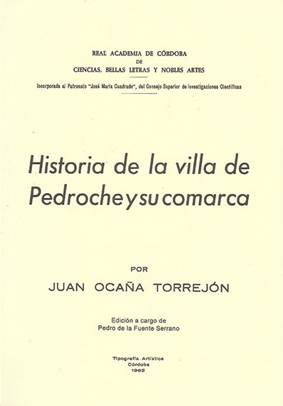 Historia de la villa de Pedroche y su comarca