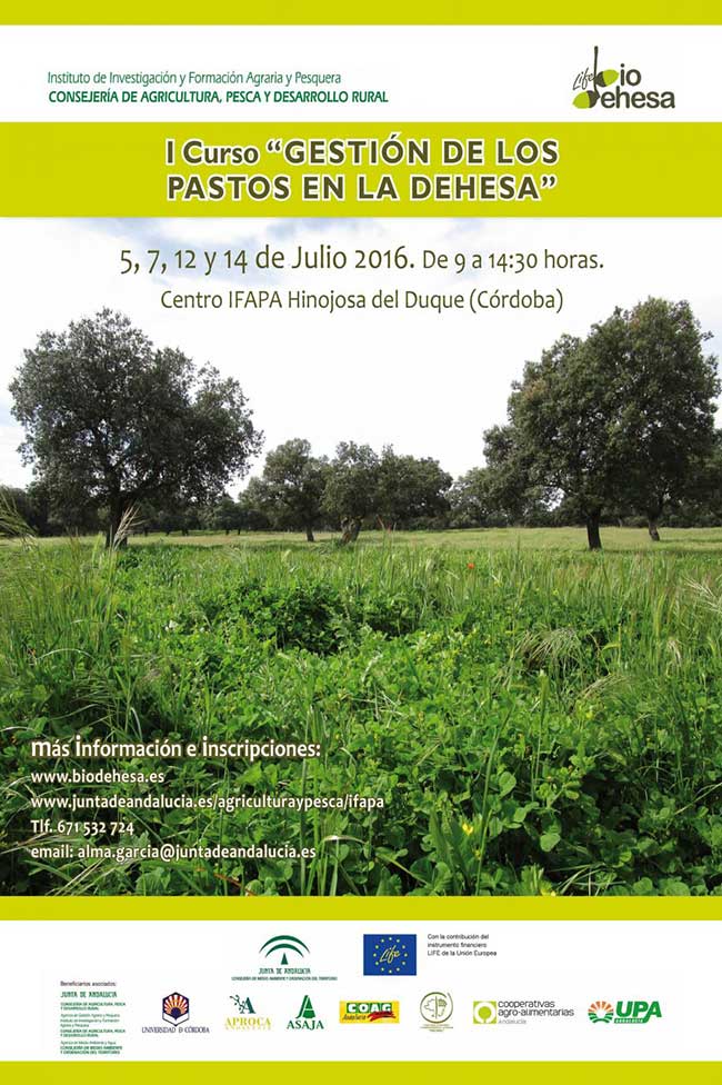 Curso “Gestión de pastos en la Dehesa”