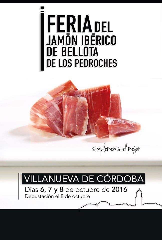 Cartel de la Feria del Jamón