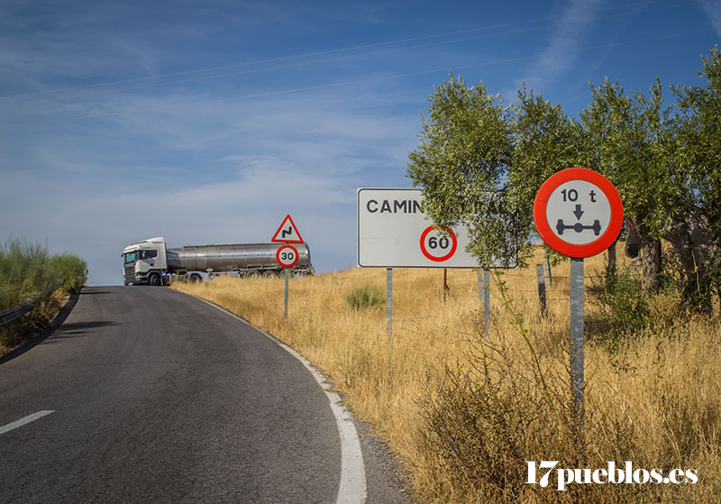 Carretera Villanueva de Córdoba - Pedroche