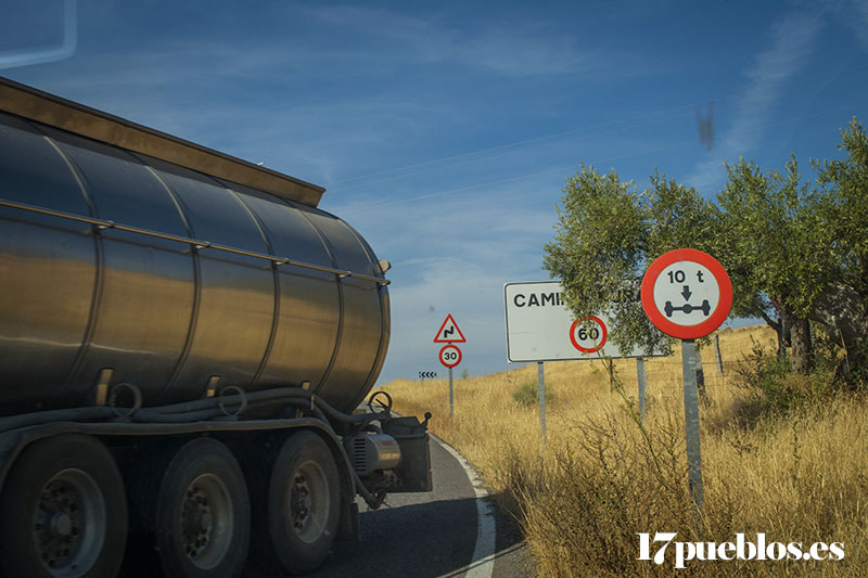 Carretera Villanueva de Córdoba - Pedroche