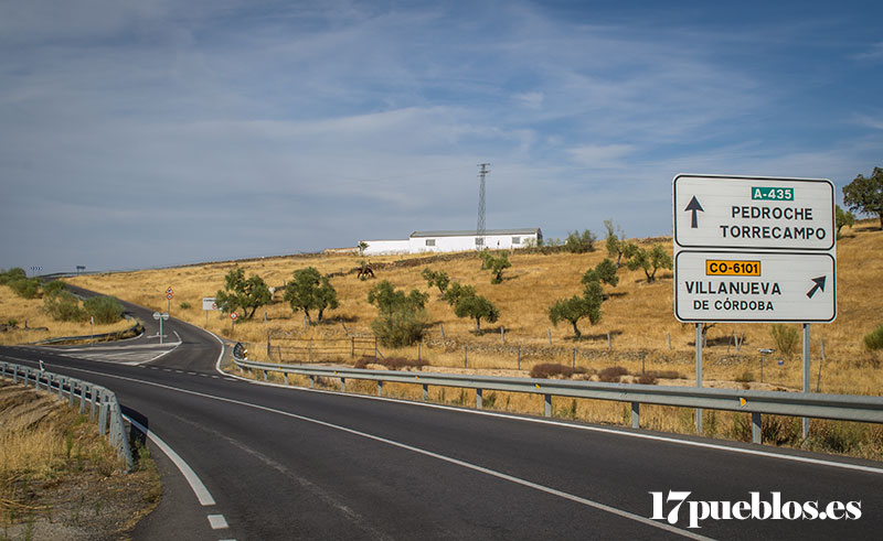 Carretera Villanueva de Córdoba - Pedroche