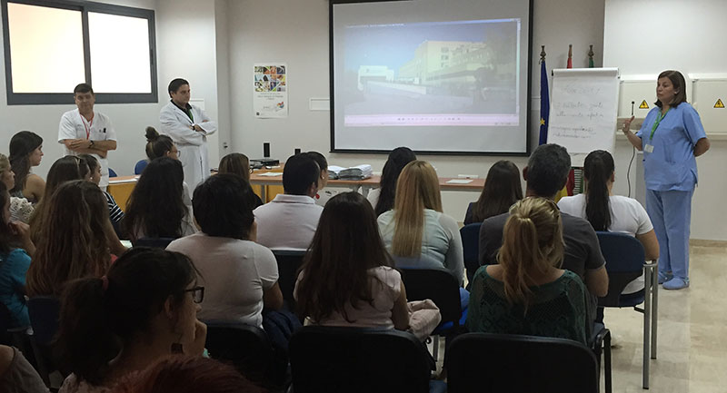 El Hospital Valle de los Pedroches acoge a estudiantes en prácticas de Cuidados de Enfermería y Técnicos de Laboratorio
