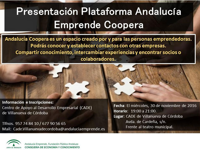 Plataforma Andalucía Emprende Coopera