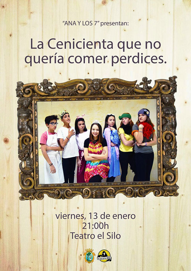 Puesta en escena de la Escuela Municipal Infantil de Teatro en el Teatro El Silo