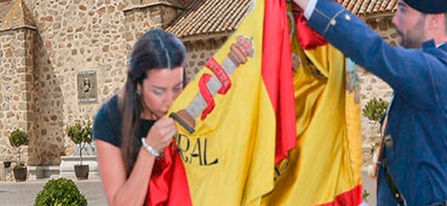 'Jura o Promesa a la Bandera de España' en Dos Torres