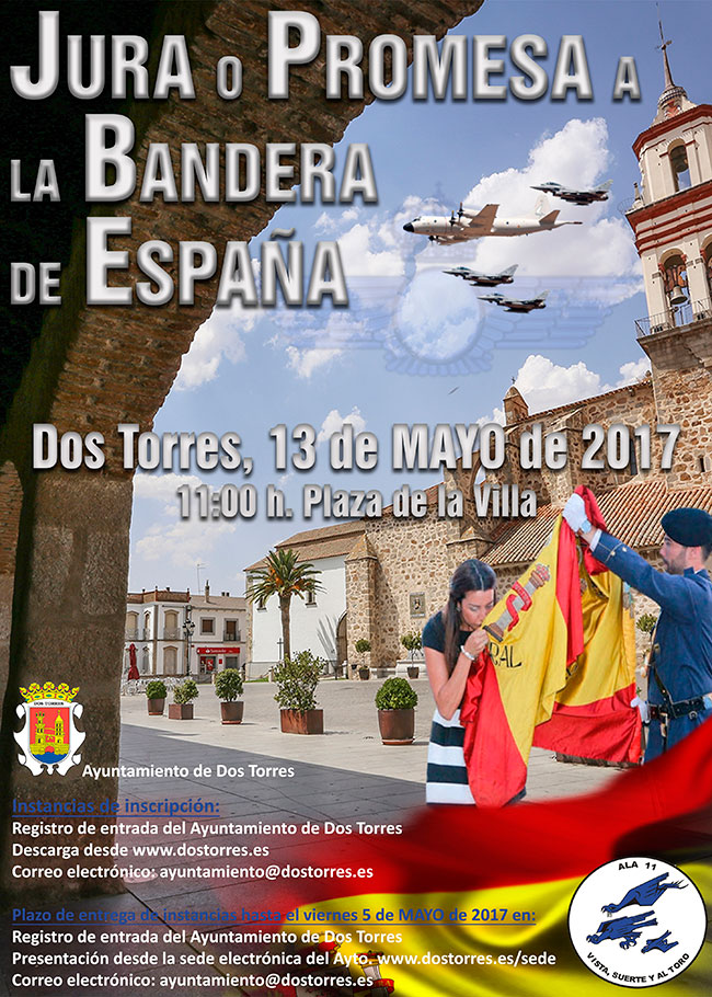 'Jura o Promesa a la Bandera de España' en Dos Torres