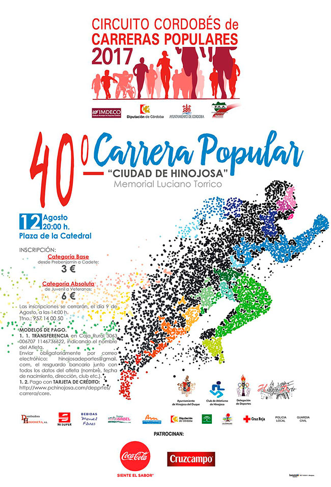 40ª Carrera Popular Ciudad de Hinojosa Memoria Luciano Torrico