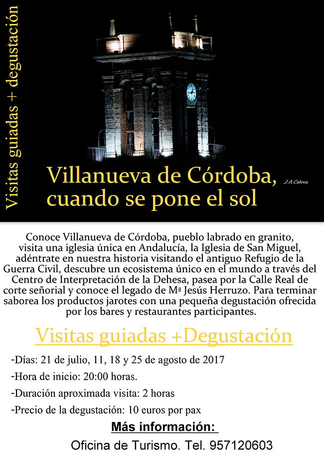 Villanueva de Córdoba 'cuando se pone el sol'