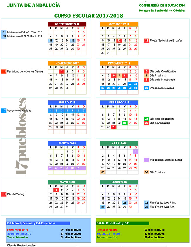 Calendario Escolar