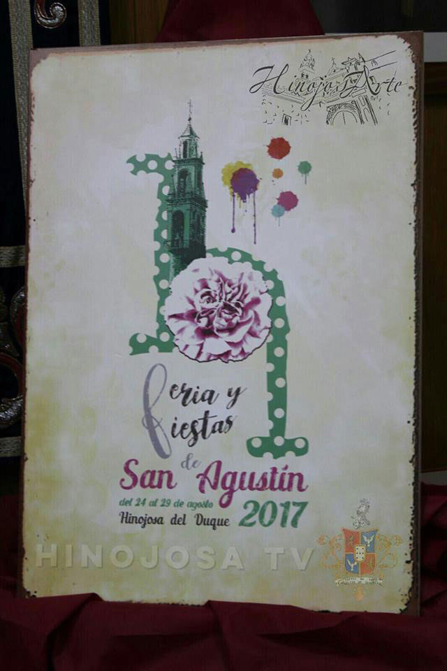 Hinojosa del Duque presenta su cartel para la Feria y Fiestas de San Agustín 2017