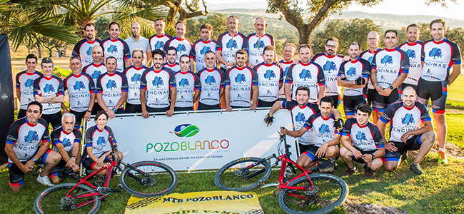 El grupo ciclista 'Pa dónde vamos?', Embajadores del programa '100% Pozoblanco'