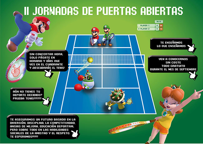 Jornadas de Puertas Abiertas de la Escuela Municipal de Tenis de Pozoblanco