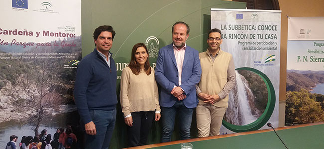Actividades de participación y sensibilización ambiental en los espacios protegidos de la provincia de Córdoba