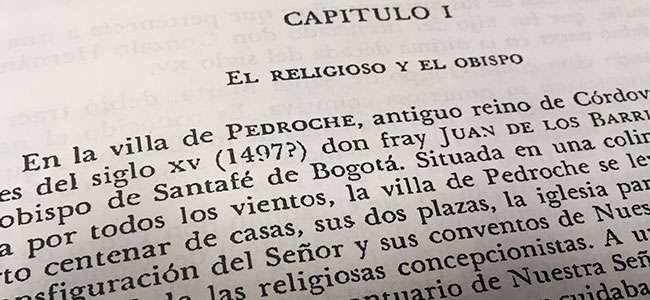 Fray Juan de los Barrios y la evangelización del Nuevo Reino de Granada
