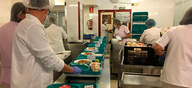 El Hospital Valle de los Pedroches celebra la festividad de Todos los Santos con un menú especial