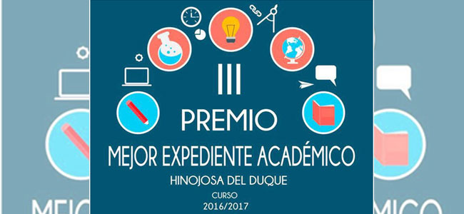 La Asociación Cívica Hinojoseña entregará el premio a la excelencia Académica en su III edición