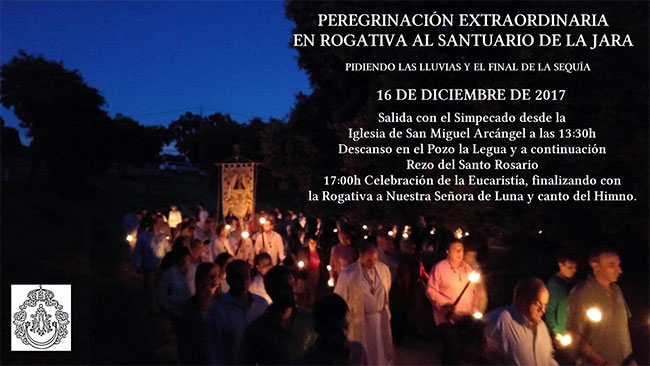 Villanueva de Córdoba peregrinará al Santuario de la Jara pidiendo a su Patrona la lluvia