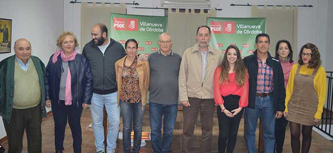 Agrupación municipal PSOE Villanueva de Córdoba