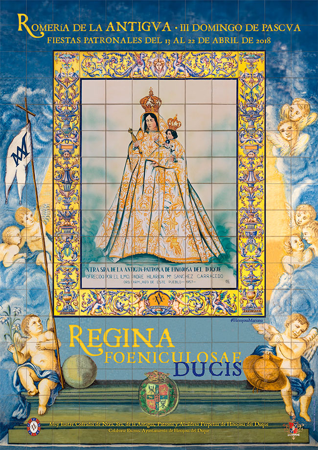 Presentado el cartel de la romería y fiestas patronales en honor a la Virgen de la Antigua en Hinojosa del Duque