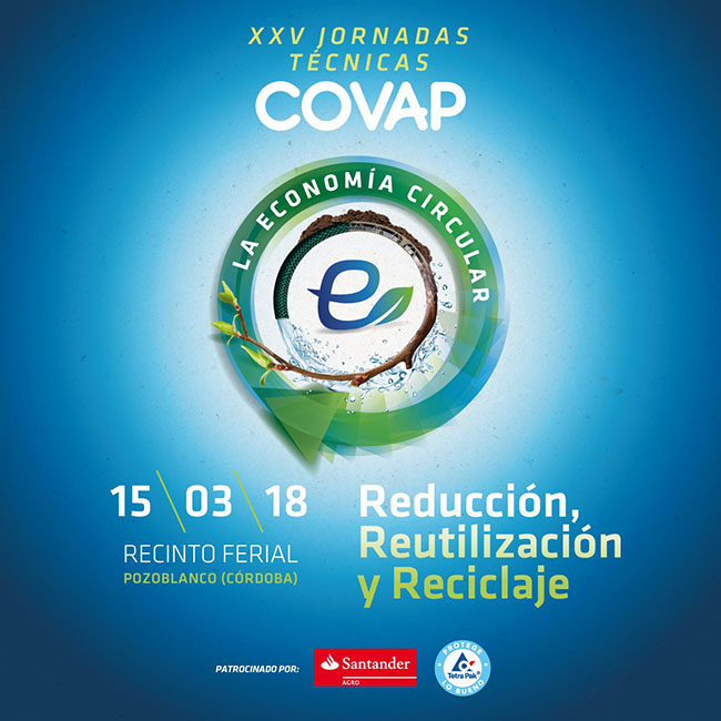 Las Jornadas Técnicas de COVAP abordarán la economía circular como clave para reducir y reciclar los residuos
