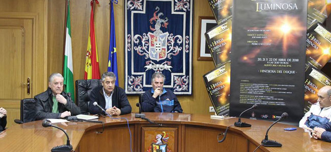 Presentación de la representación teatral 'la herida luminosa' en Hinojosa del Duque