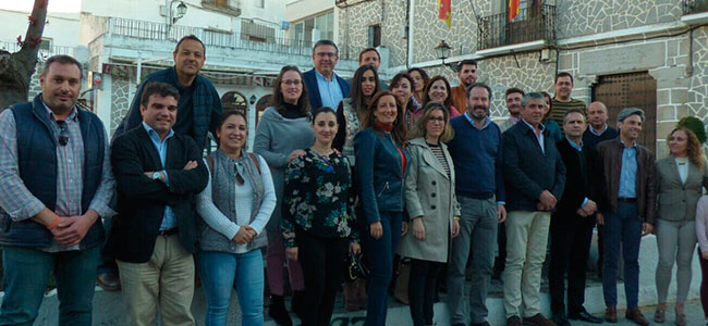 Reunión comarcal del Partido Popular en Pedroche