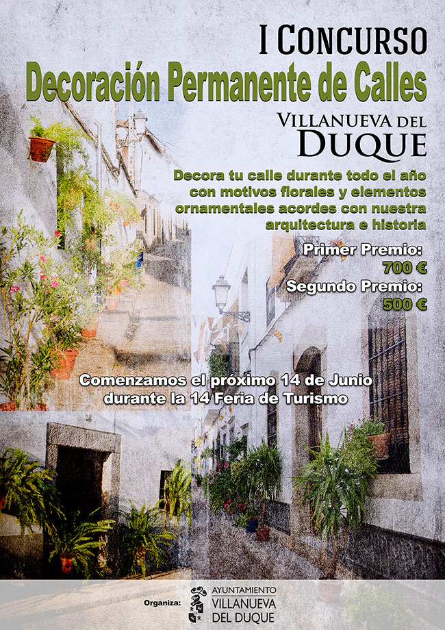 Un concurso de 'Decoración Permanente de Calles' en Villanueva del Duque