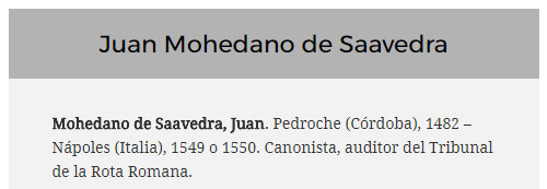Juan Mohedano de Saavedra