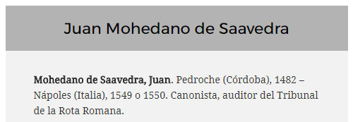 Juan Mohedano de Saavedra