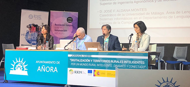 Añora se convierte en foro de debate para el desarrollo de estrategias de innovación y de nuevas tecnologías en el mundo rural
