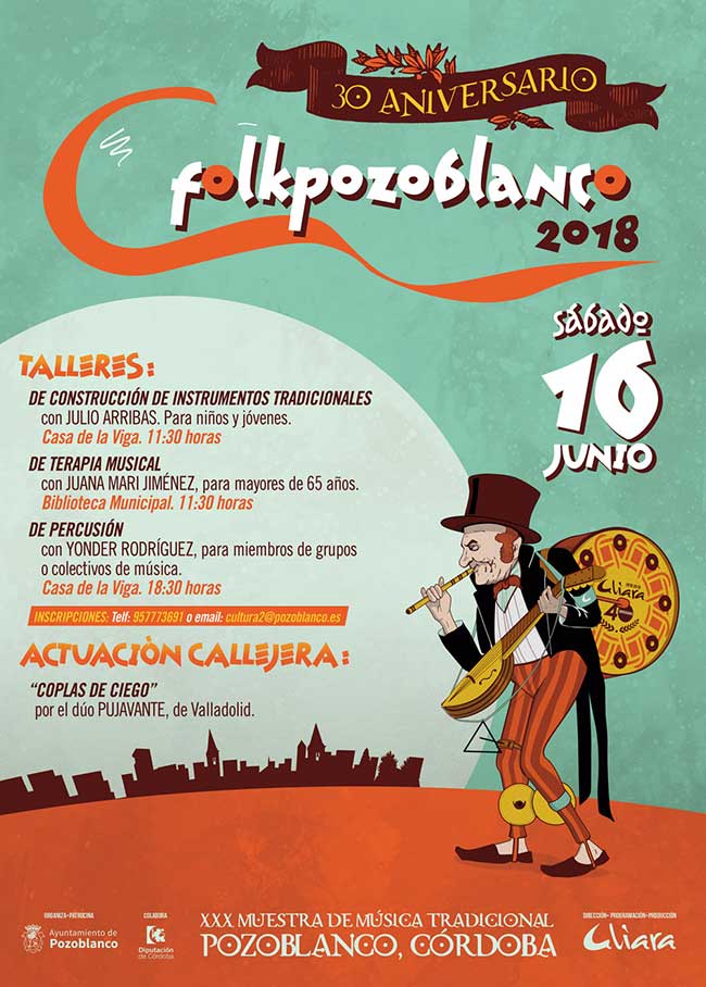 Jornada didáctica para celebrar el 30 aniversario del Folk Pozoblanco