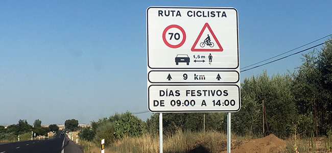 Ruta ciclista