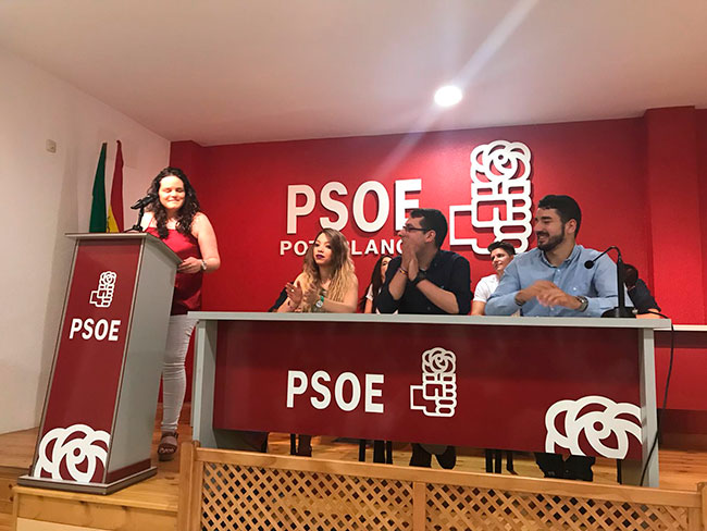 Isabel María Aperador Sepúlveda liderará el nuevo proyecto de Juventudes Socialistas de Pozoblanco 
