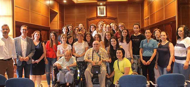 El Ayuntamiento de Pozoblanco da la bienvenida a las voluntarias concepcionistas del campo de trabajo del Camf
