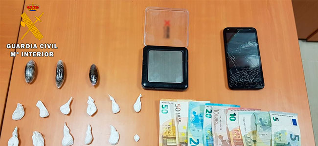 Una Operación desarrollada en Pozoblanco desmantela un punto de venta de droga y detiene a una persona