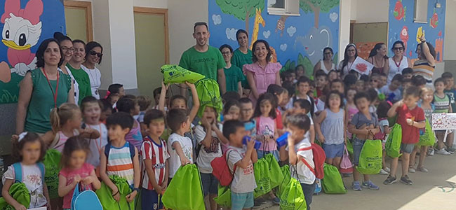 260 menores de Pozoblanco participan en los talleres de reciclaje que promueve Epremasa