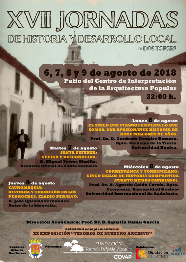 XVII Jornadas de Historia y Desarrollo Local de Dos Torres