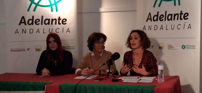Adelante Andalucía reivindica en Pozoblanco el feminismo