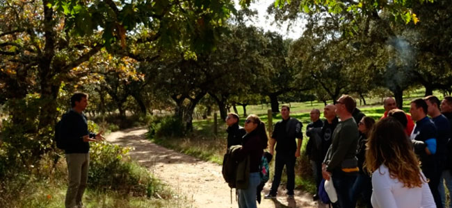 El Parque Natural Sierra Cardeña-Montoro acoge una visita de personal interno del Centro Penitenciario de Córdoba