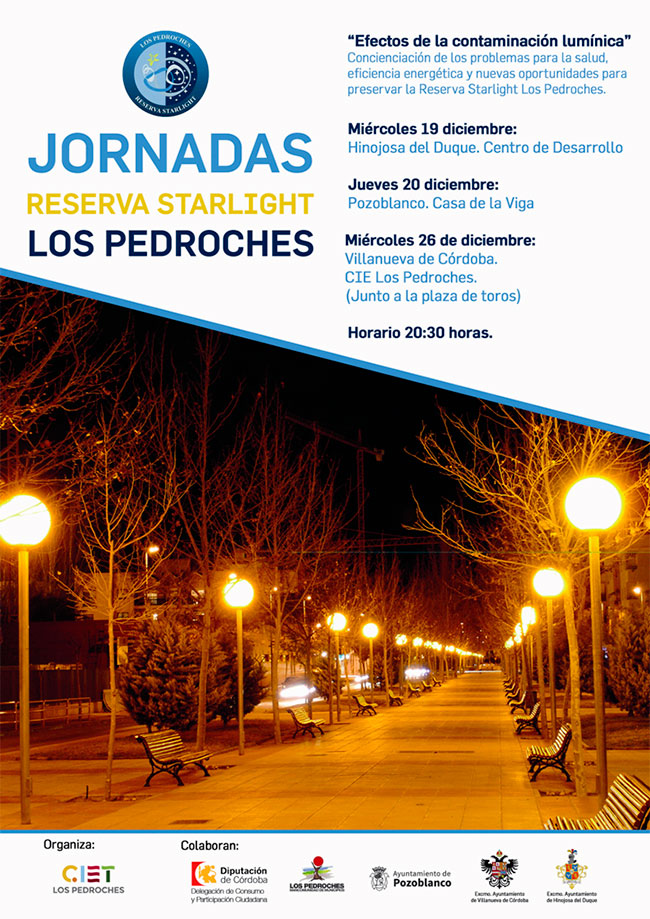 Jornadas de contaminación lumínica en Los Pedroches