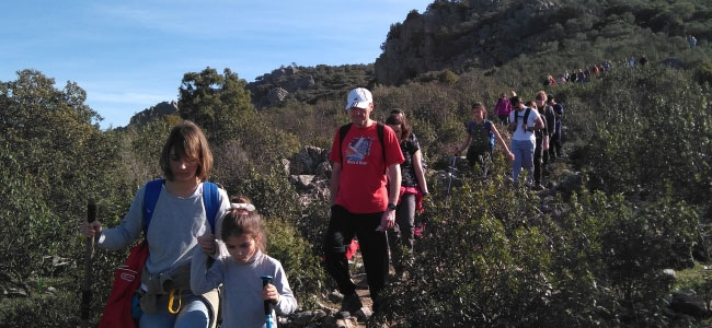 Más de cincuenta miembros de la UCO visitan la Sierra de Santa Eufemia con Andalucía Ecocampus