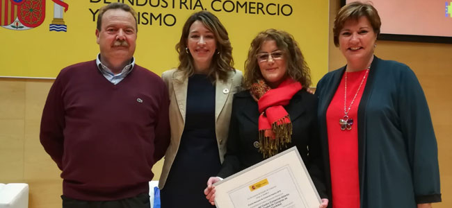 El Ministerio de Industria entrega al CCA de Pozoblanco un 'Accésit Honorífico' en los Premios Nacionales de Comercio Interior de 2018